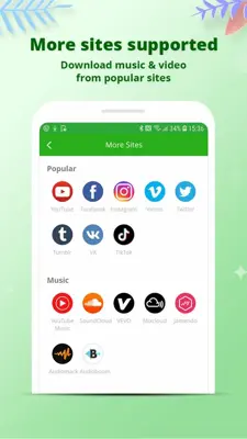 AnyVid - HD Video Downloader android App screenshot 2